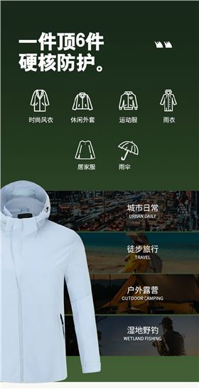 时尚门徒娱乐风衣 图4