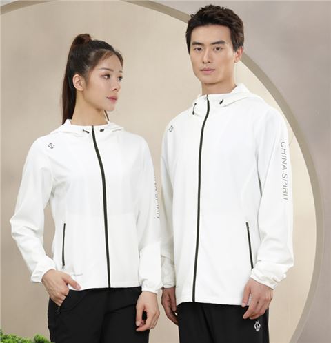 新款休闲门徒娱乐运动风衣外套定做厂家26665_26666