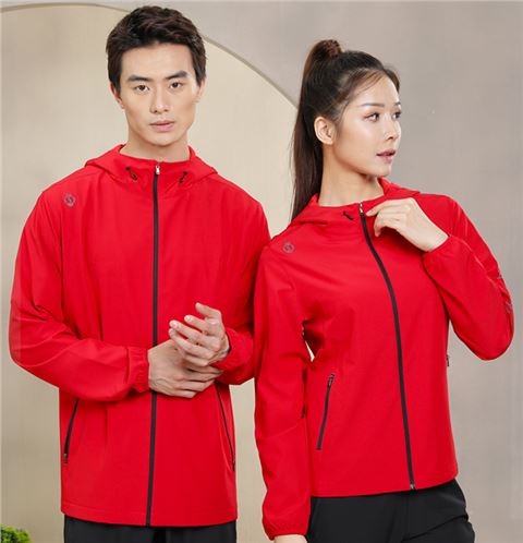 新款休闲门徒娱乐运动风衣外套定做厂家26665_26666