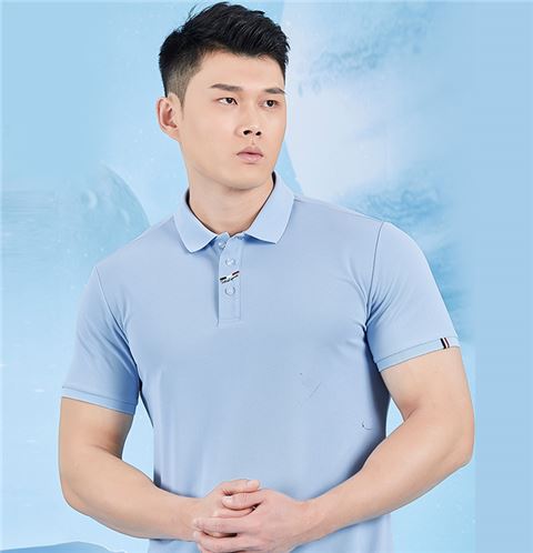 深圳夏季翻领短袖运动t恤衫定制工厂883131/883132