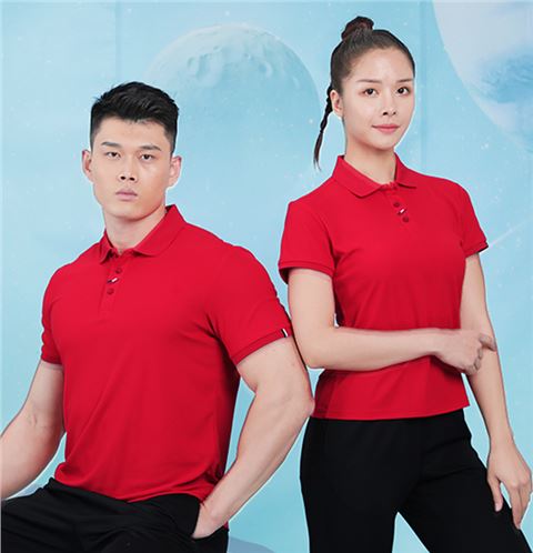 深圳夏季翻领短袖运动t恤衫定制工厂883131/883132