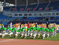 门徒娱乐助力葫芦岛市第六届全民运动会隆重开幕